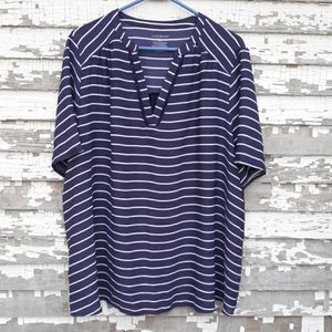 Lane bryant striped top size 18/20